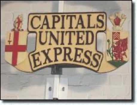 Capitals United Express headboard